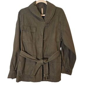 Banana Republic womens utility military jacket. L.